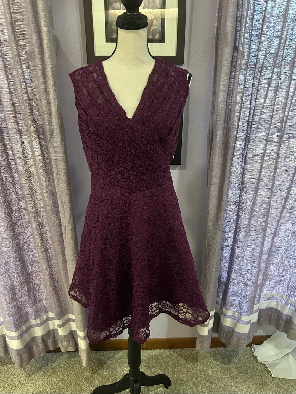 MariLee Lace Mini Dress
